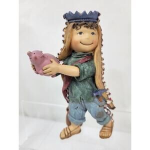 Tuzinski Nativity Button Jar Kids Christmas Pageant Replacement Wise Man Piggy